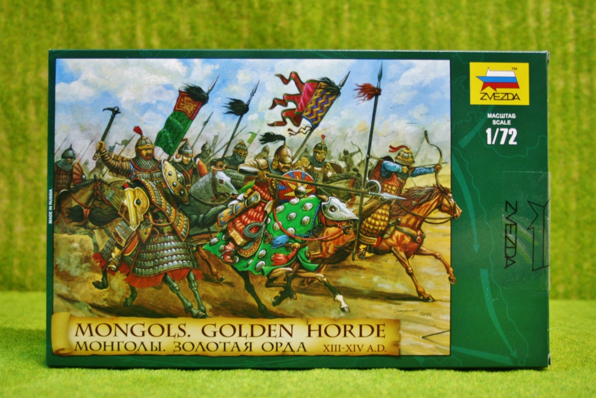Mongols Golden Horde XIII-XIV AD 1:72 Scale Zvezda 8076