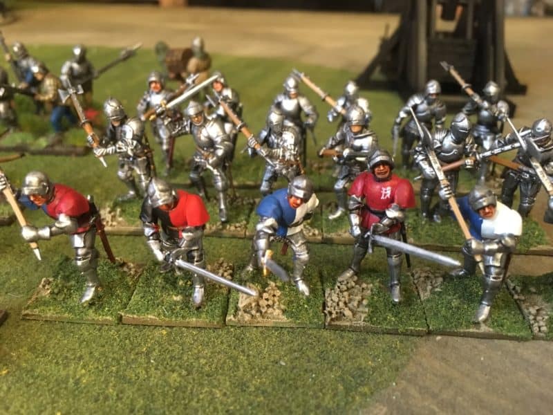 Foot Knights ready for action!