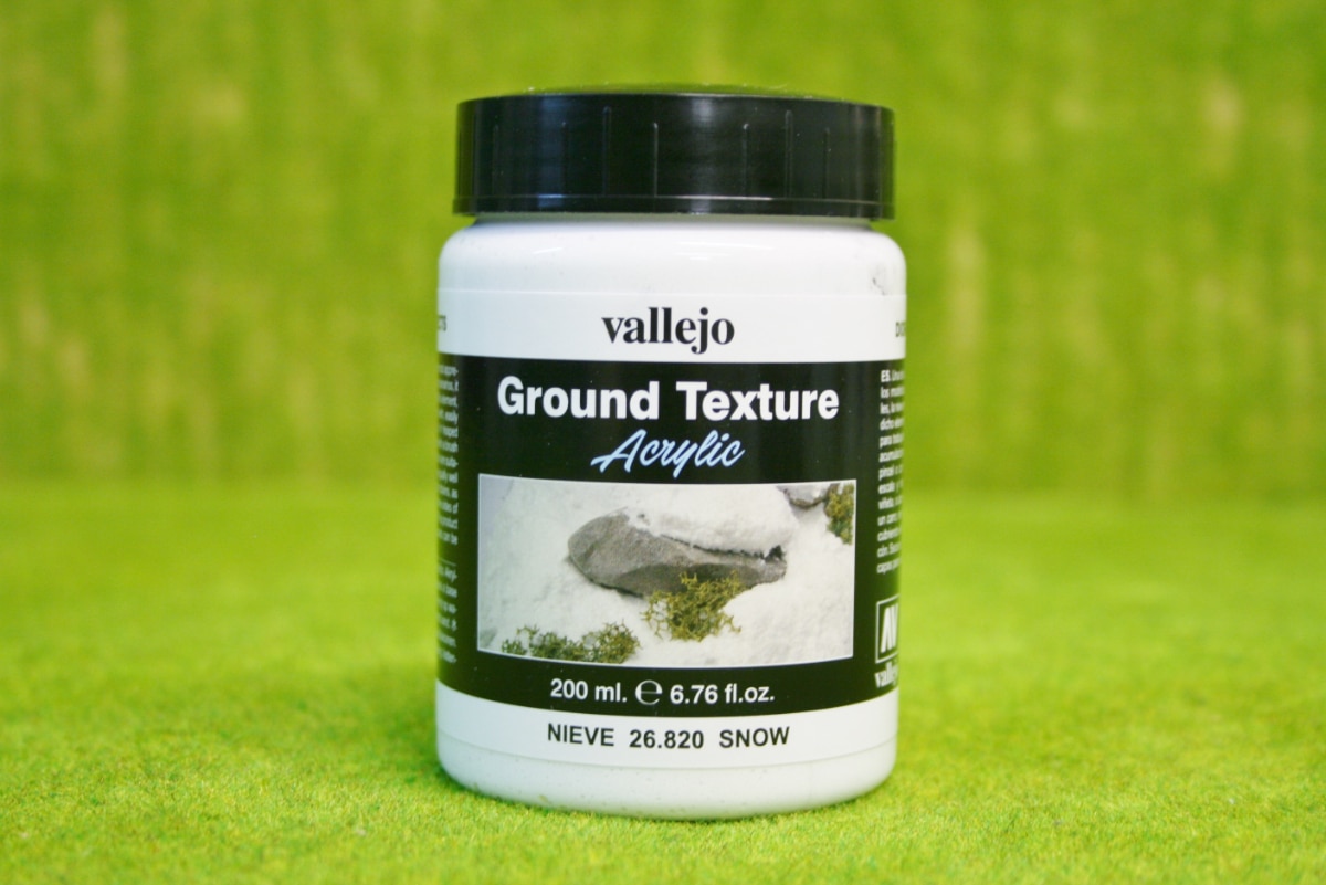 Vallejo Ground Textures on dioramas 