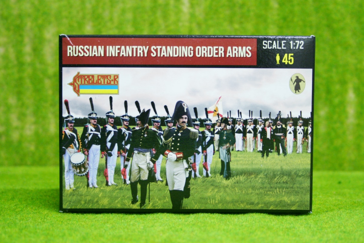 1:72 FIGUREN 217 Russian Infantry Standing Order Arms STRELETS