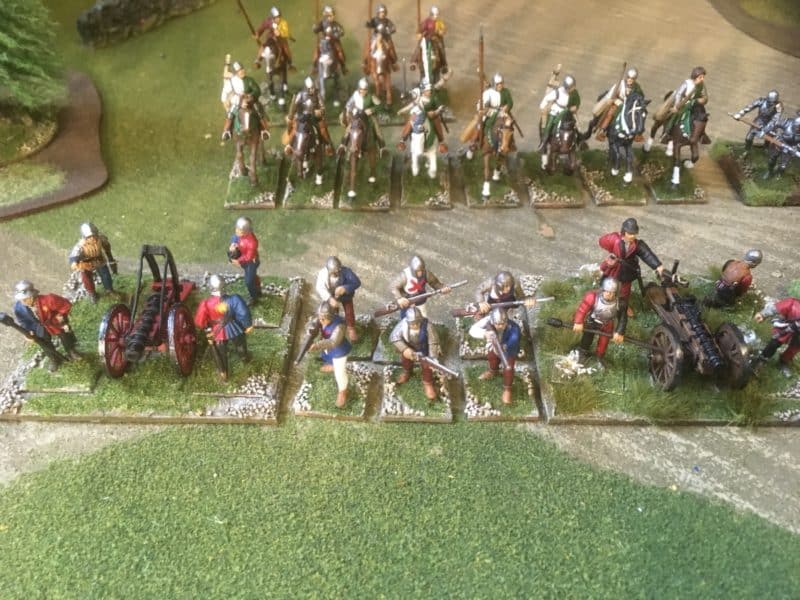 The Artillery section of my army.