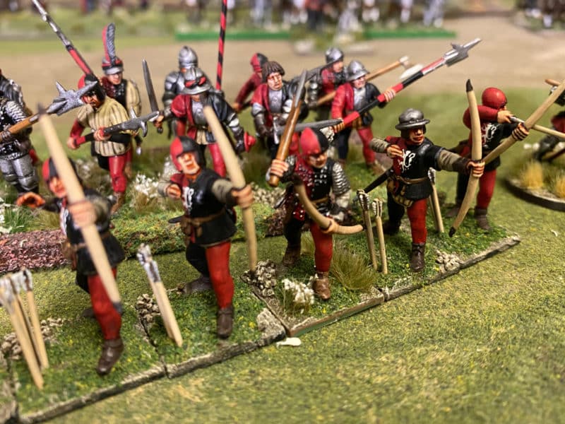 Lord Callans Archers with Livery badges added