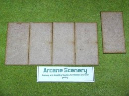 20mm x 20mm LASER CUT MDF 2mm Wooden Bases for Wargames