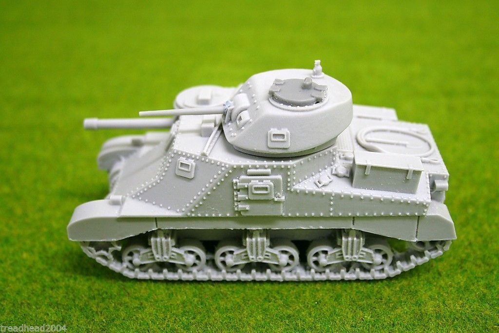 28mm Blitzkrieg Miniatures WW2 BRITISH M3 GRANT tank 1/56 scale 