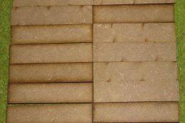 20mm x 20mm LASER CUT MDF 2mm Wooden Bases for Wargames