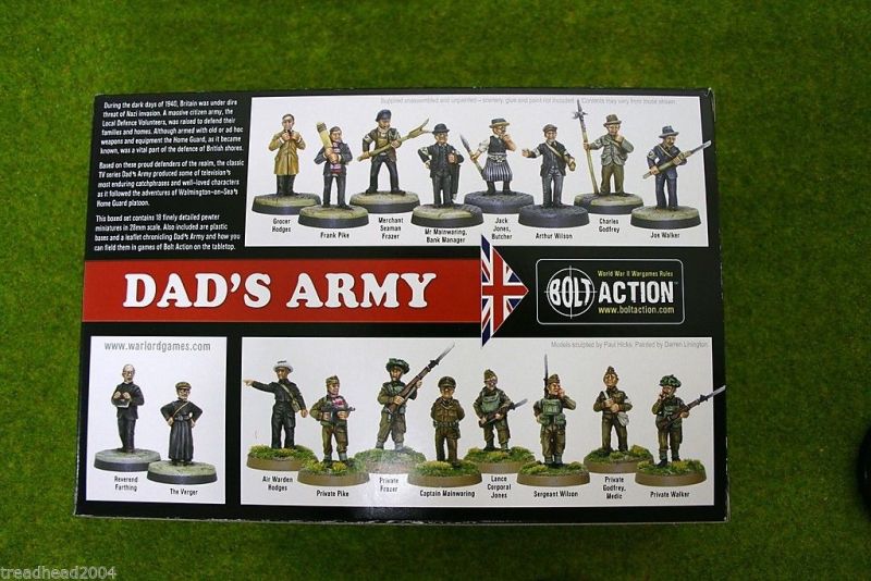 DAD’S ARMY HOME GUARD PLATOON Boxed set Bolt Action Warlord Games 28mm