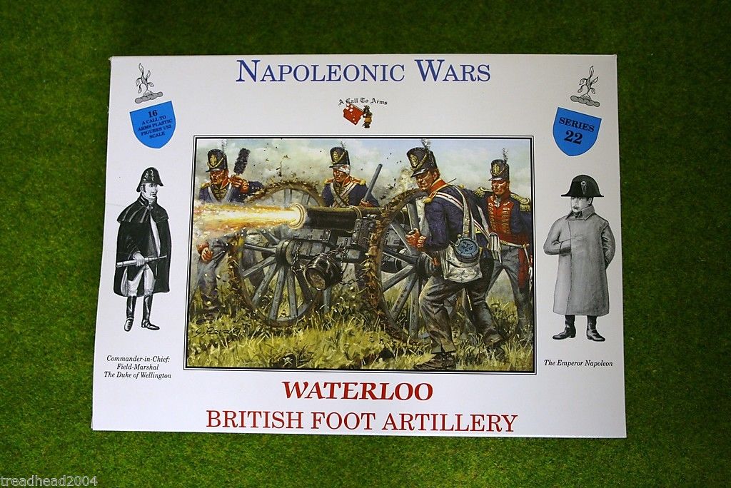 British Foot Artillery Waterloo 1/32 Call To Arms CT22 ARCANE Scenery