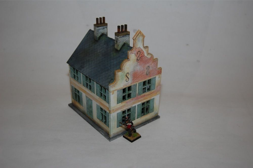 Details about   TIMBER FRAMED TOWNHOUSE 2 STOREY NARROW 28mm Building Sarissa Precision L002 
