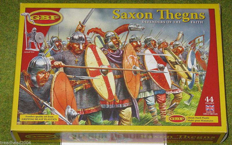 Gripping Beast SAXON THEGNS 28mm Plastic – ARCANE Scenery and Models