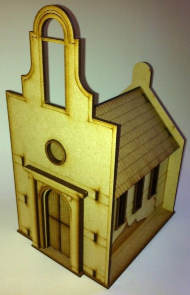 Old West Cowboy Building ADOBE CHURCH 25mm, 28mm Terrain, A004 | ARCANE ...