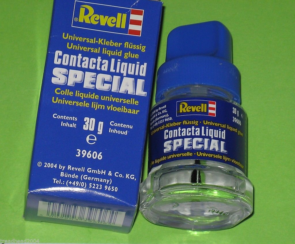 Buy 2x Revell Contacta 25g Polystyrene Cement Glue Adhesive Blister Pack f/ Model Kit Online