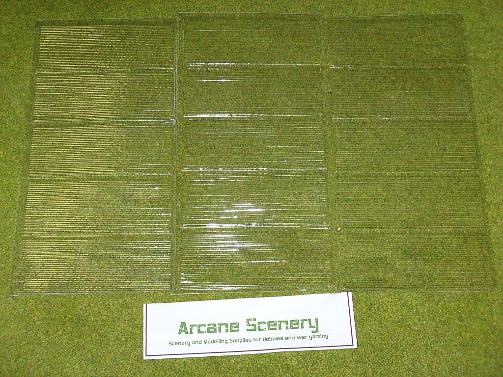SHEET STYRENE ‘CLEAR CORRUGATED SHEET’ ‘OO’ Gauge ARCANE Scenery and