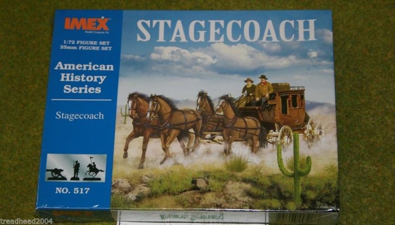 Stagecoach Set 1/72 Imex Wargames 517 – ARCANE Scenery and Models