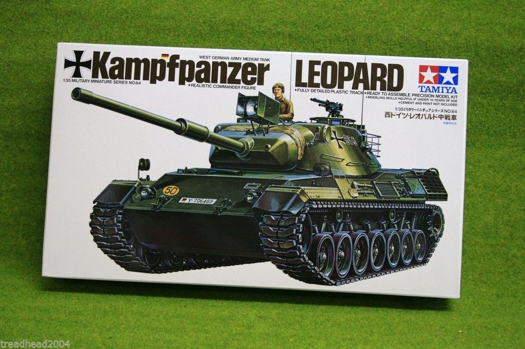 Tamiya Leopard West German Medium Tank 1/35