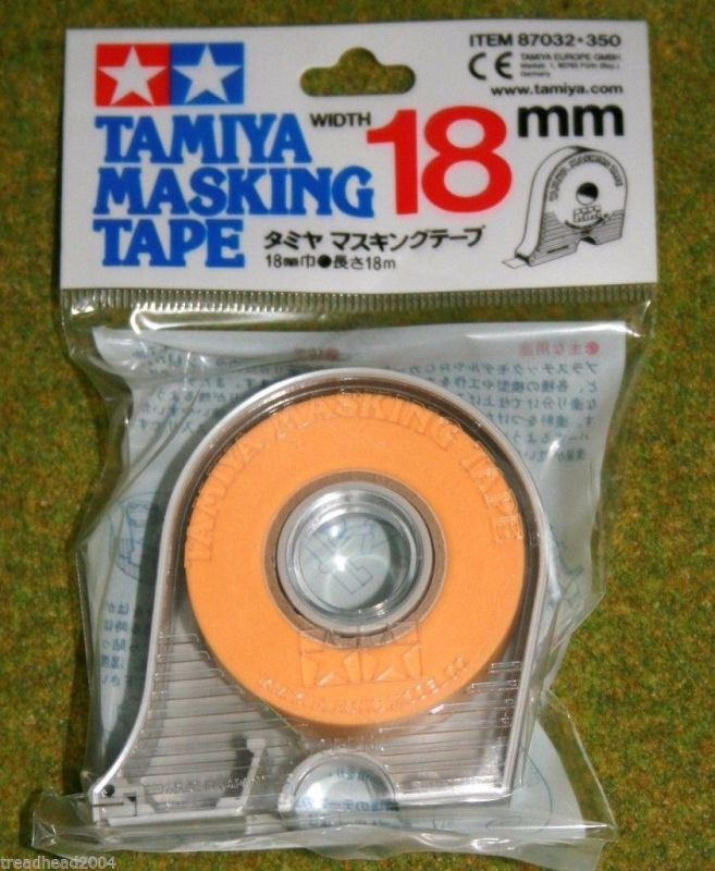 Tamiya MASKING TAPE & Dispenser 18mm width Modelling Accessories item ...