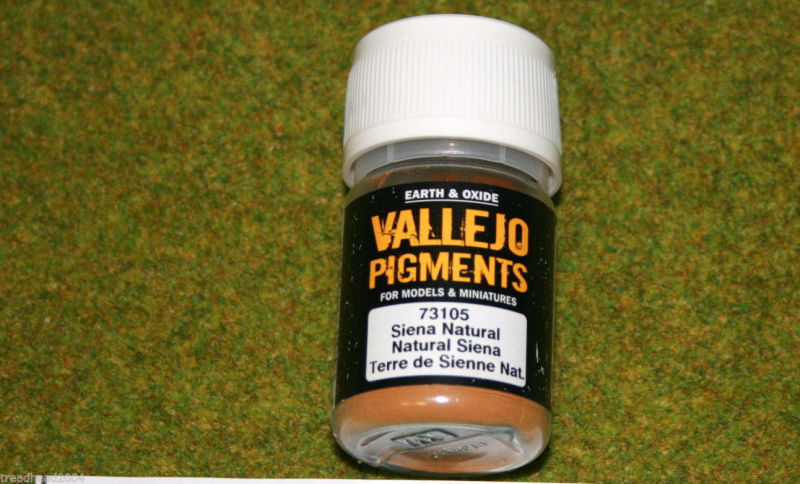 Vallejo Pigments SIENNA NATURAL 30mls Earth & Oxide 73105 – ARCANE ...